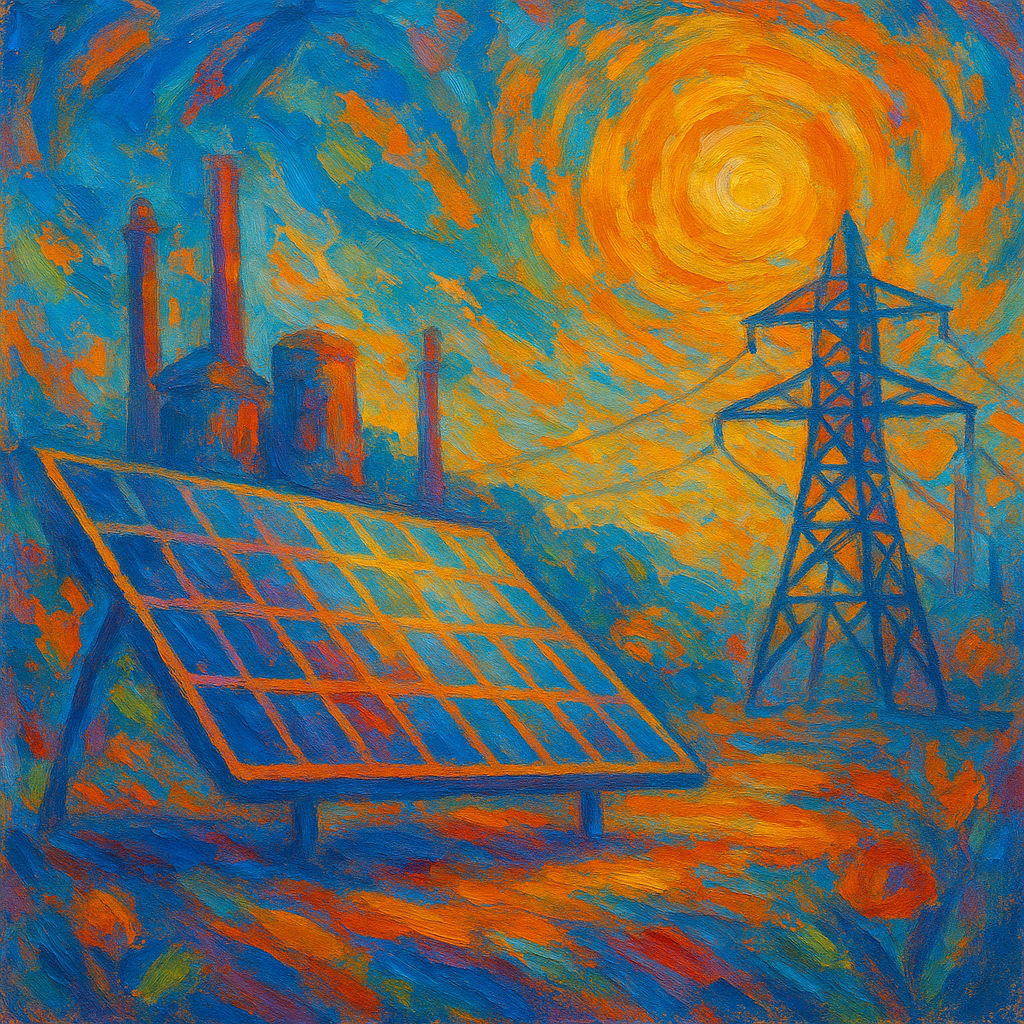 image of factory powered by distributed resources